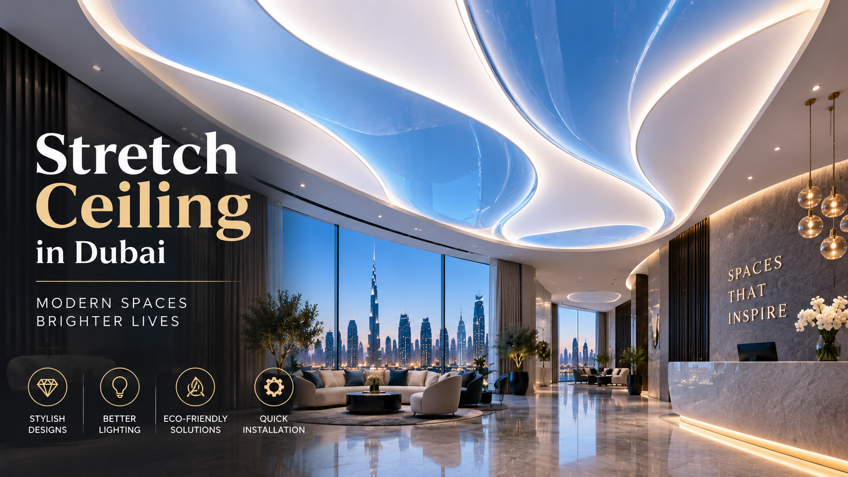 Stretch Ceiling in Dubai